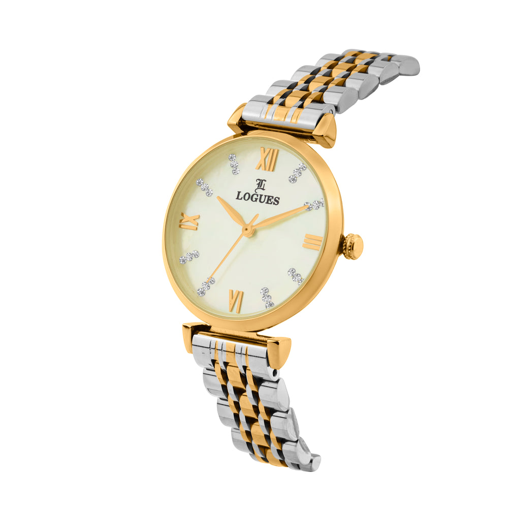 Logues Analog Watch for Women | L 6212 BM-02