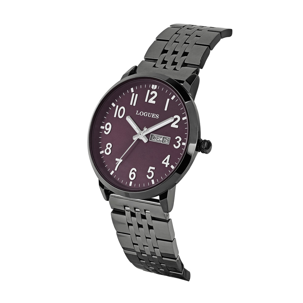 Logues Analog Date Watch for Men | G 4191 QMD-87
