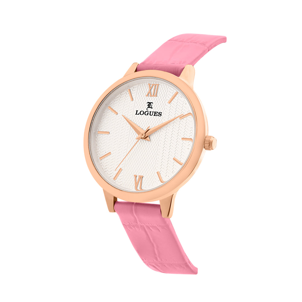 Logues Analog Watch for Women | L 5114 WL-71
