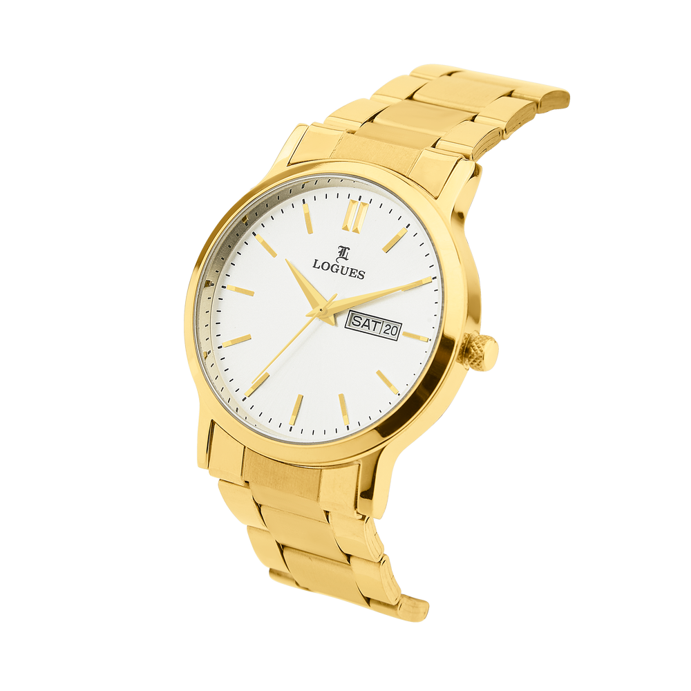 Logues Analog Date Watch for Men | G 4182 YMD-02