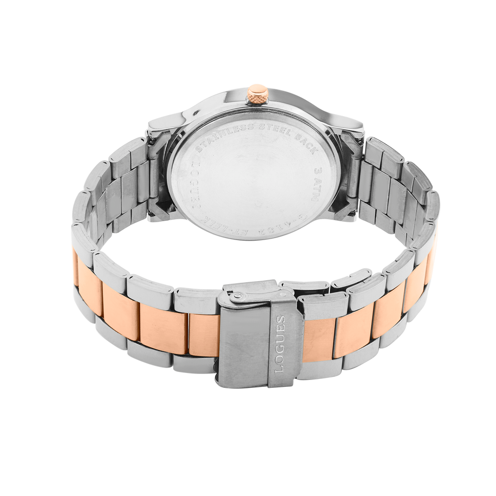 Logues Analog Date Watch for Men | G 4182 BWMD-02