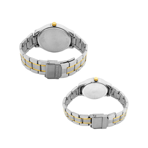 Logues Couple Analog Watch Set for Him & Her | P 3535 BM-02