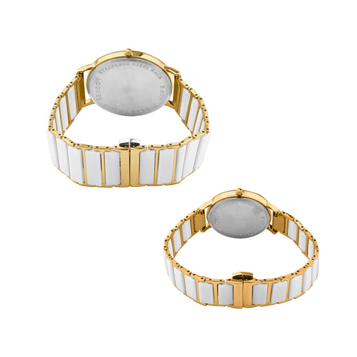 Logues Couple Analog Watch Set for Him & Her | P 3533 YAC-16