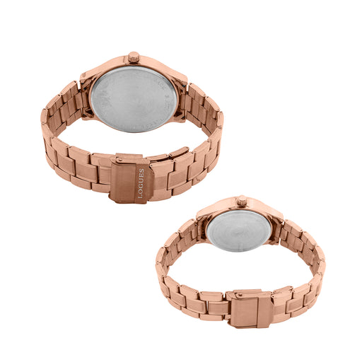 Logues Couple Analog Watch Set for Him & Her | P 3535 WM-06