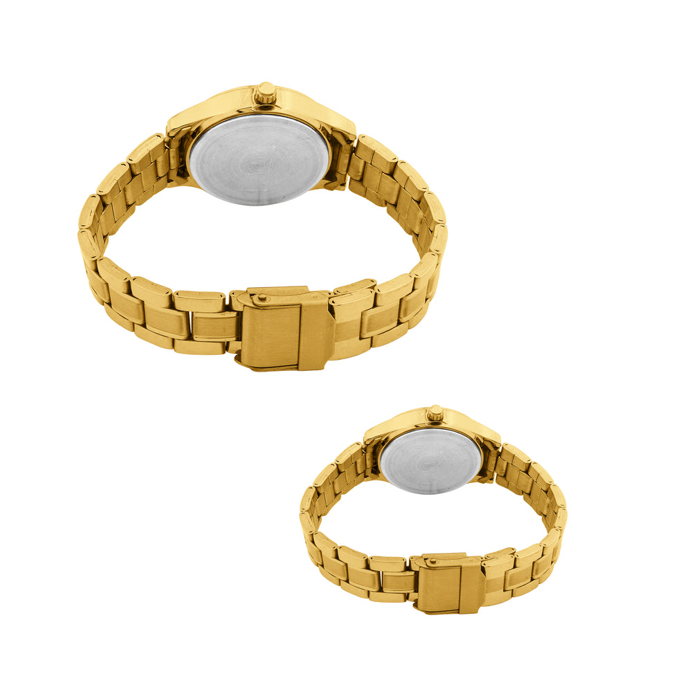 Logues Couple Analog Watch Set for Him & Her | P 3535 YM-13