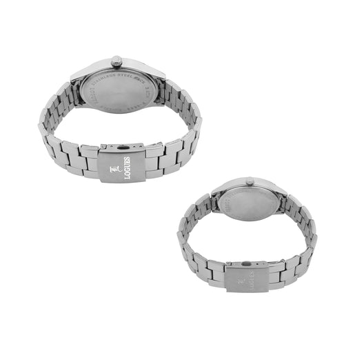 Logues Couple Analog Watch Set for Him & Her | P 3532 SM-02