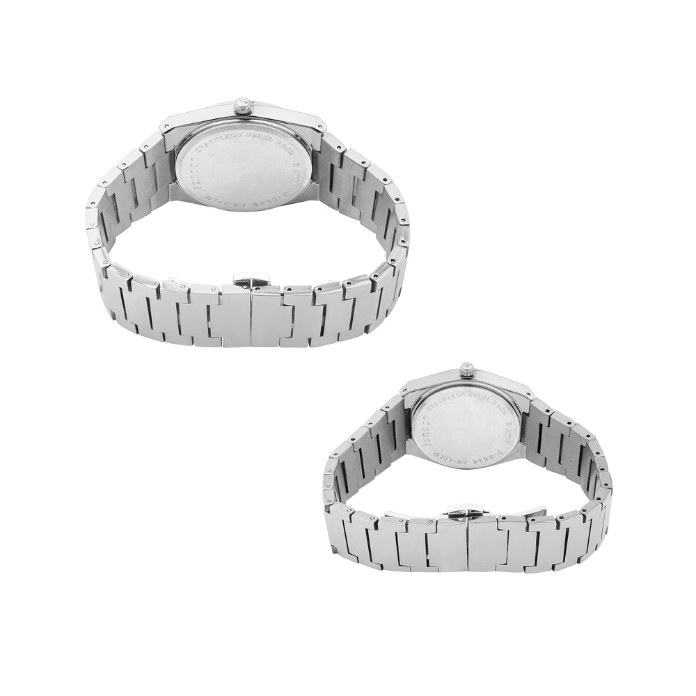 Logues Couple Analog Watch Set for Him & Her | P 3536 SVM-04