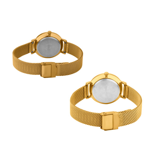 Logues Couple Analog Watch Set for Him & Her | P 3531 YZ-03