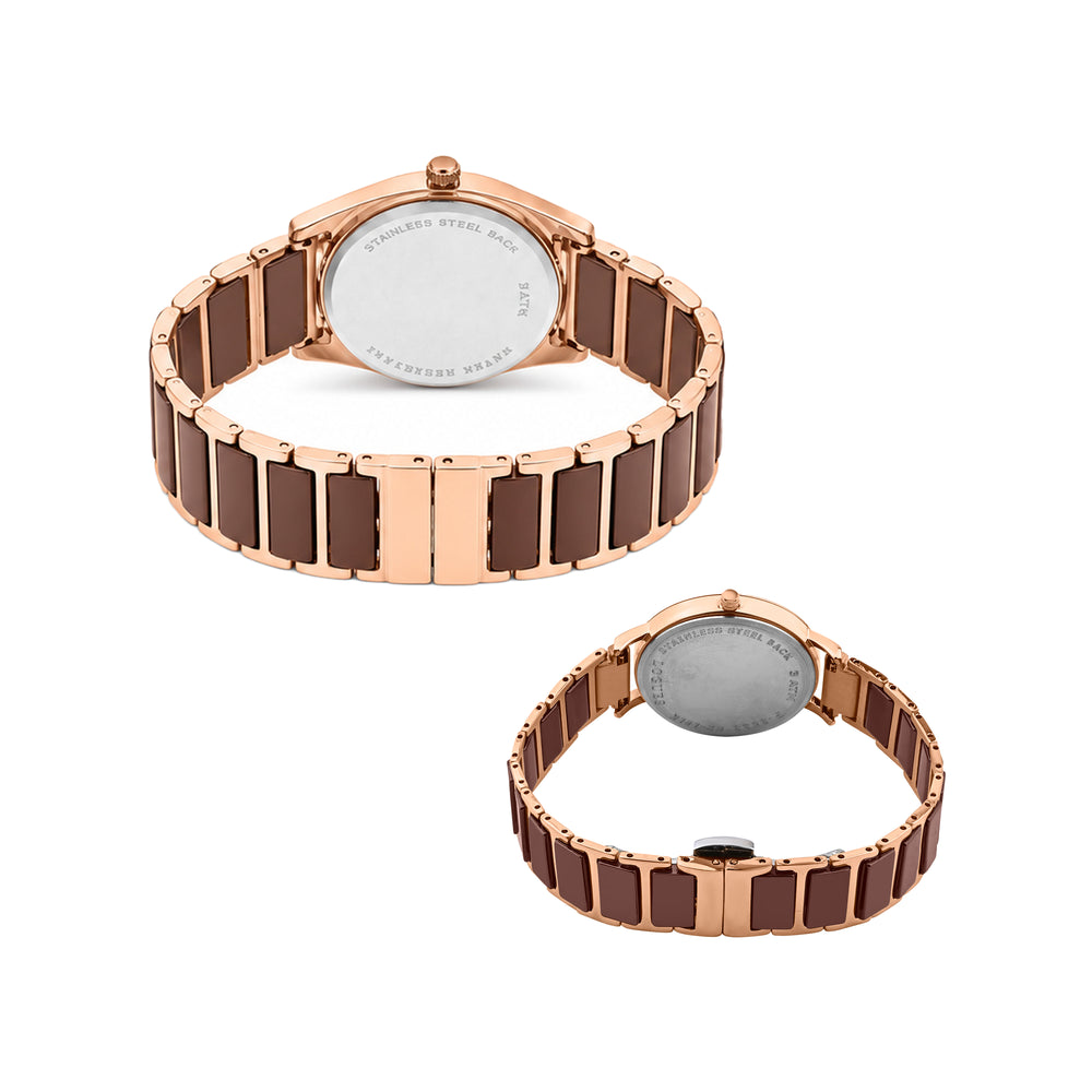 Logues Couple Analog Watch Set for Him & Her | P 3533 WBC-05