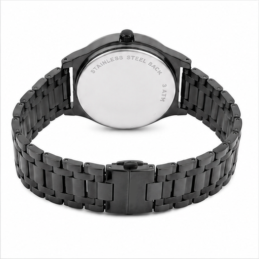 Logues | G 4188 QM-27 Logues Quartz Analogue Grey Dial Grey Metal Strap Watch For Men