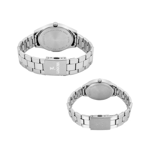 Logues Couple Analog Watch Set for Him & Her | P 3532 SM-04