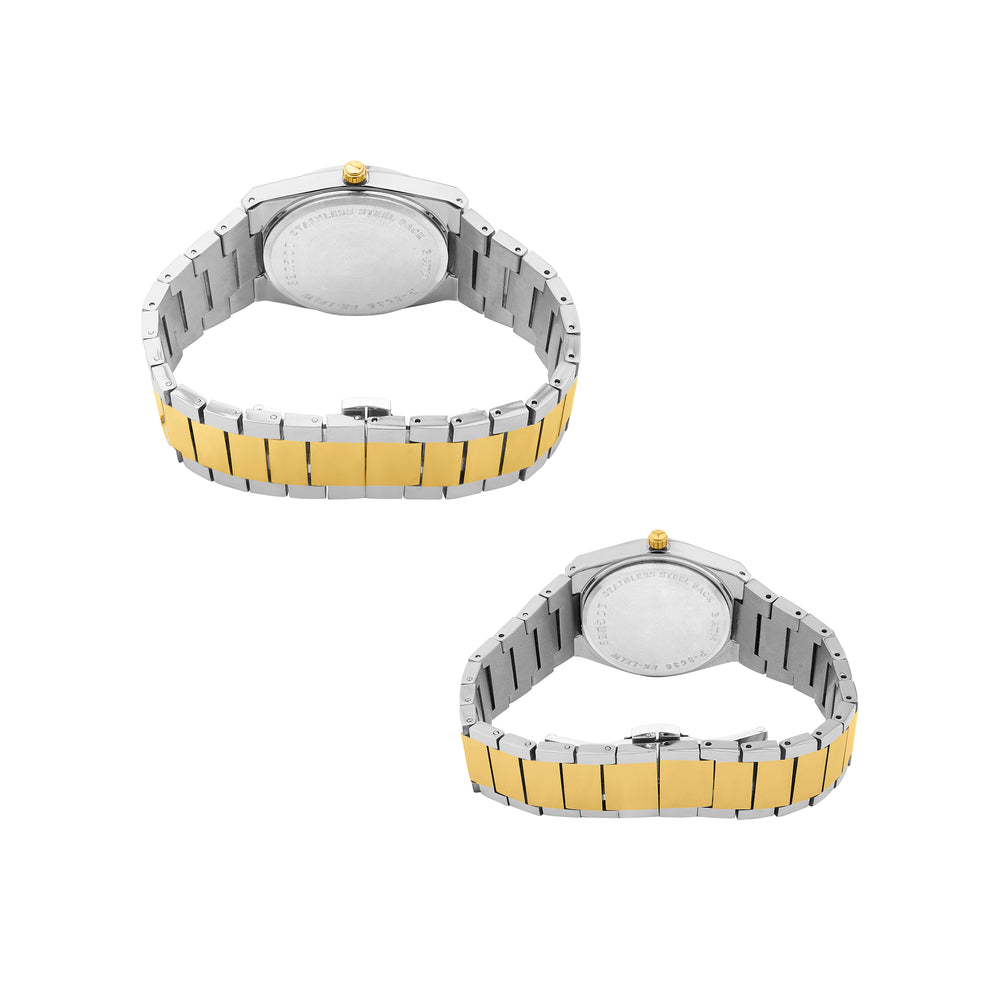 Logues Couple Analog Watch Set for Him & Her | P 3536 BM-13