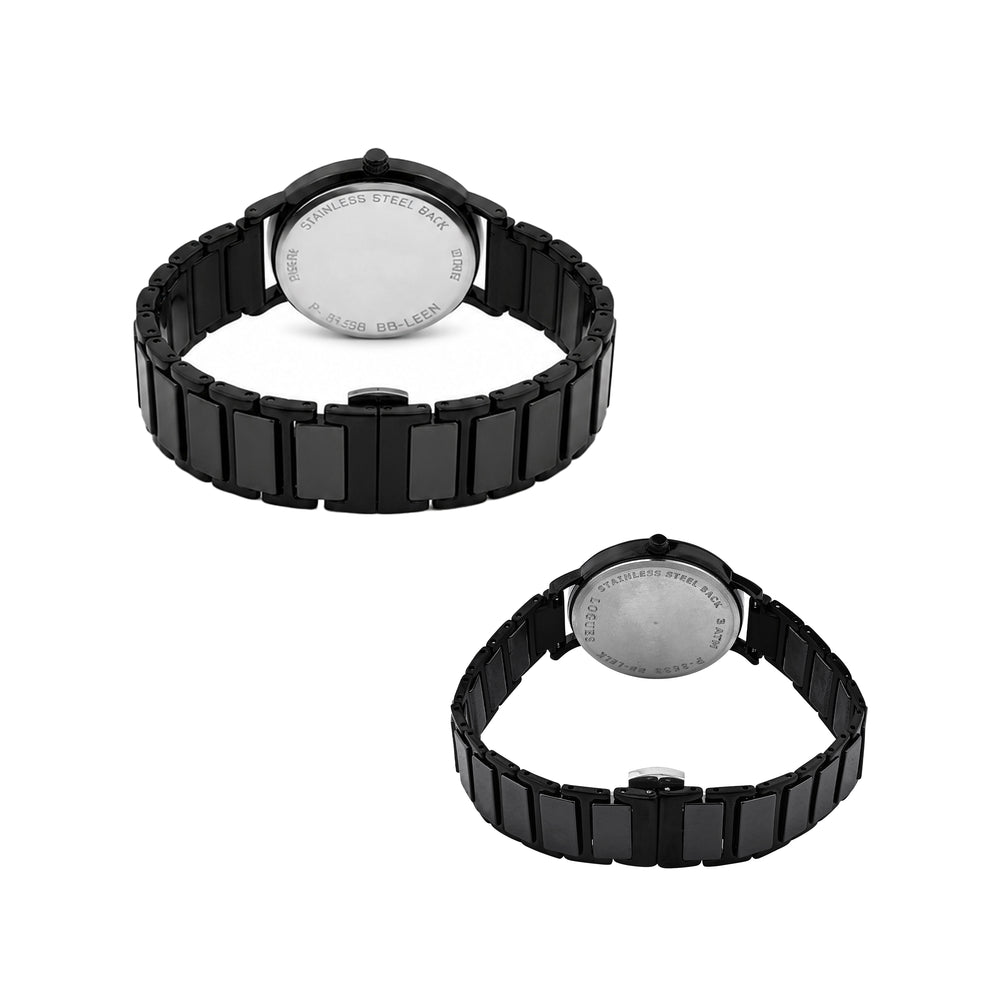 Logues Couple Analog Watch Set for Him & Her | P 3533 NC-03
