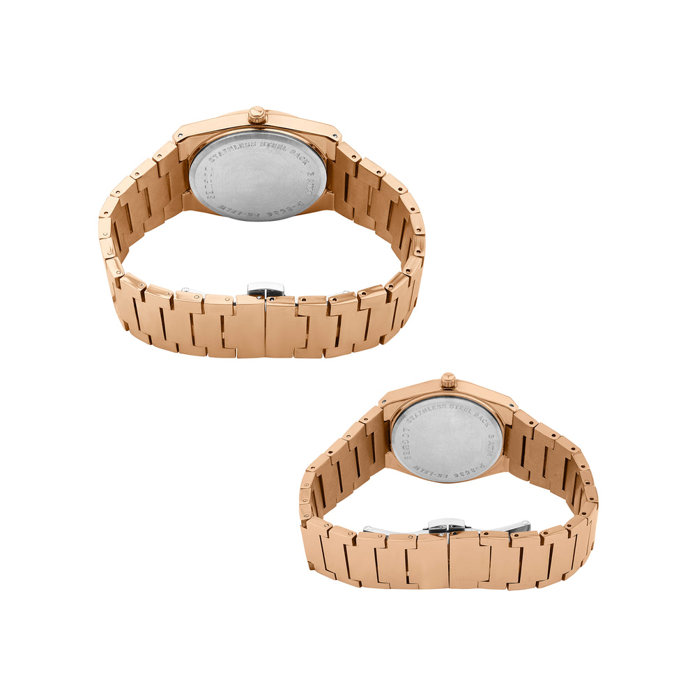 Logues Couple Analog Watch Set for Him & Her | P 3536 WM-06