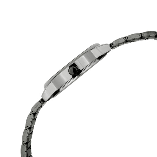 Logues | G 4205 QM-27 Logues Quartz Analogue Grey Dial Grey Metal Strap Watch For Men