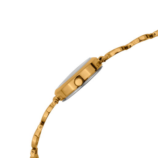 Logues | L 6251 YM-10 Logues Quartz Analogue Green Dial Gold Metal Strap Watch For Women