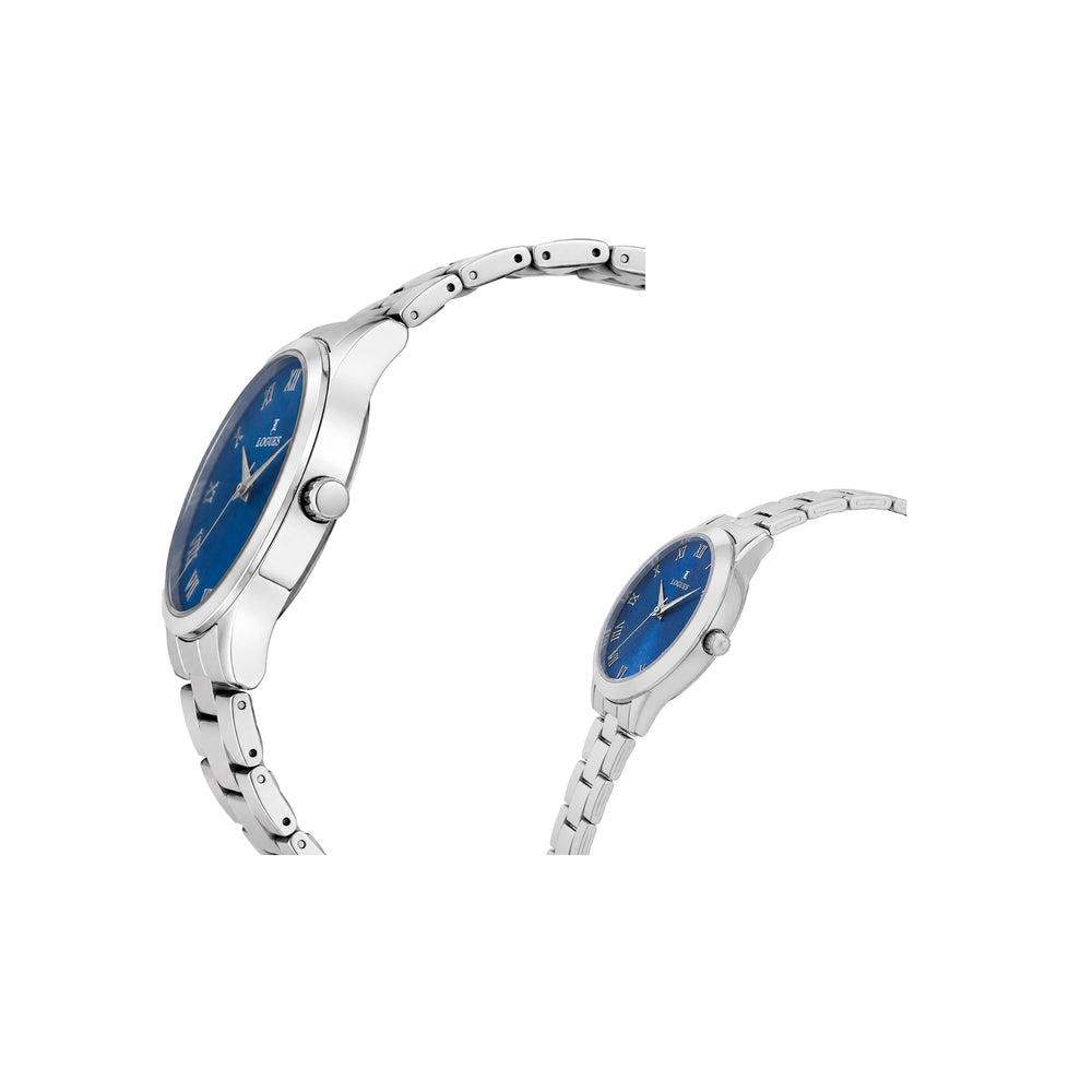 Logues Couple Analog Watch Set for Him & Her | P 3532 SM-04