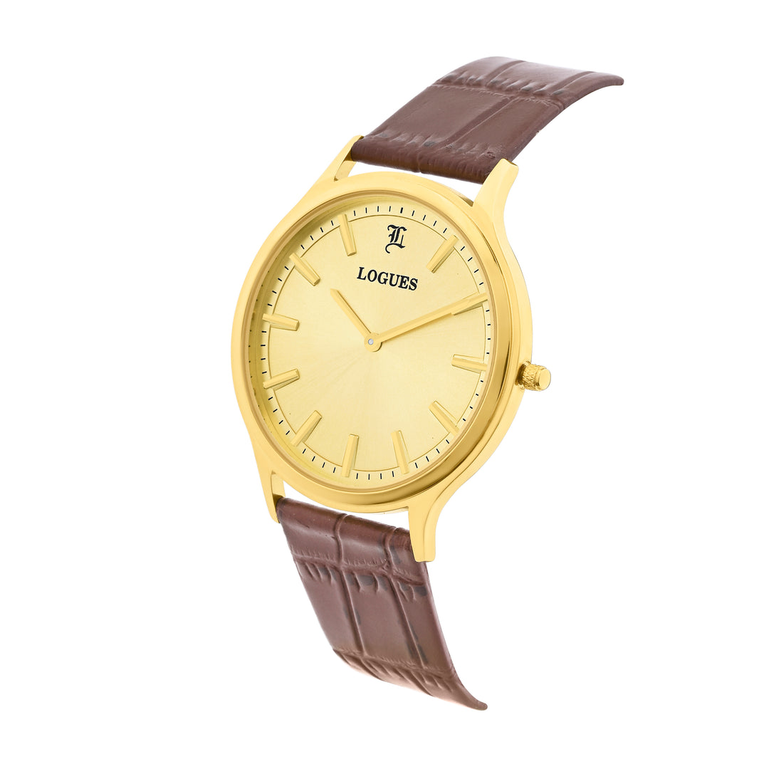 image Logues Analog Watch for Men | G 1455 YL-13