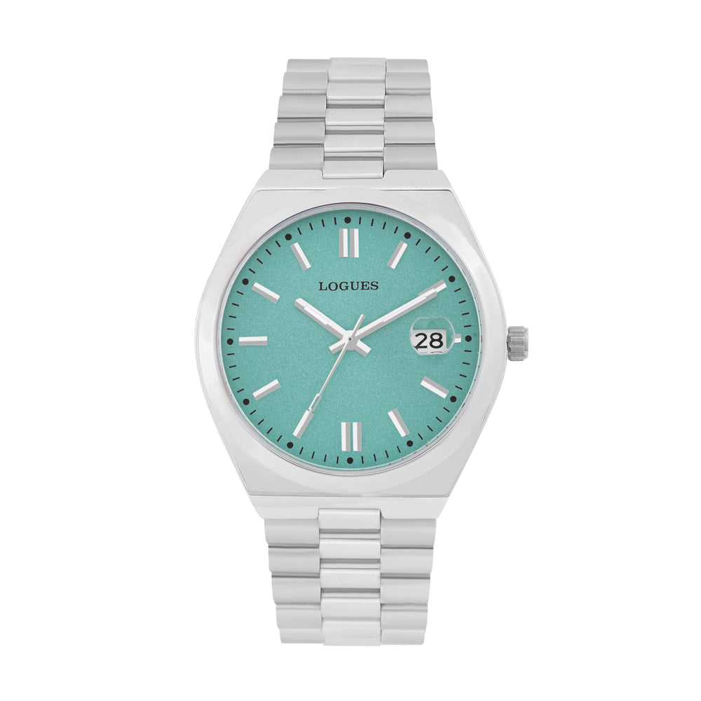 Logues Analog Date Watch for Men | G 4174 SMD-12
