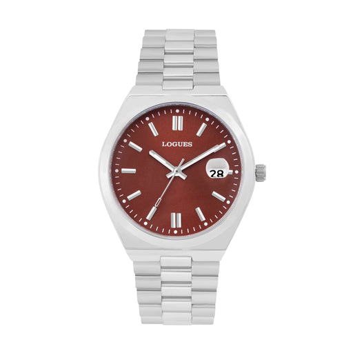 Logues Analog Date Watch for Men | G 4174 SMD-87