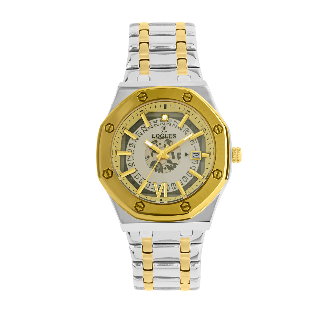 Logues Analog Date Watch for Men | G 4178 BMD-11