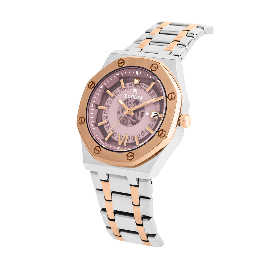 image Logues Analog Date Watch for Men | G 4178 BWMD-06