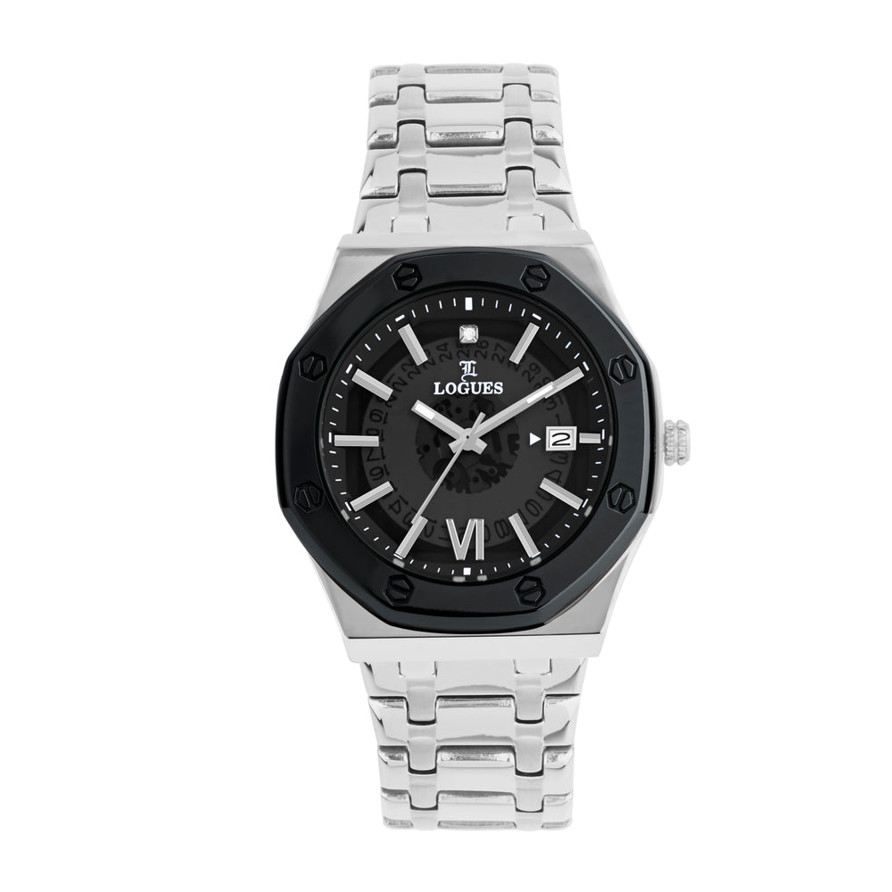 Logues Analog Date Watch for Men | G 4178 SNMD-03