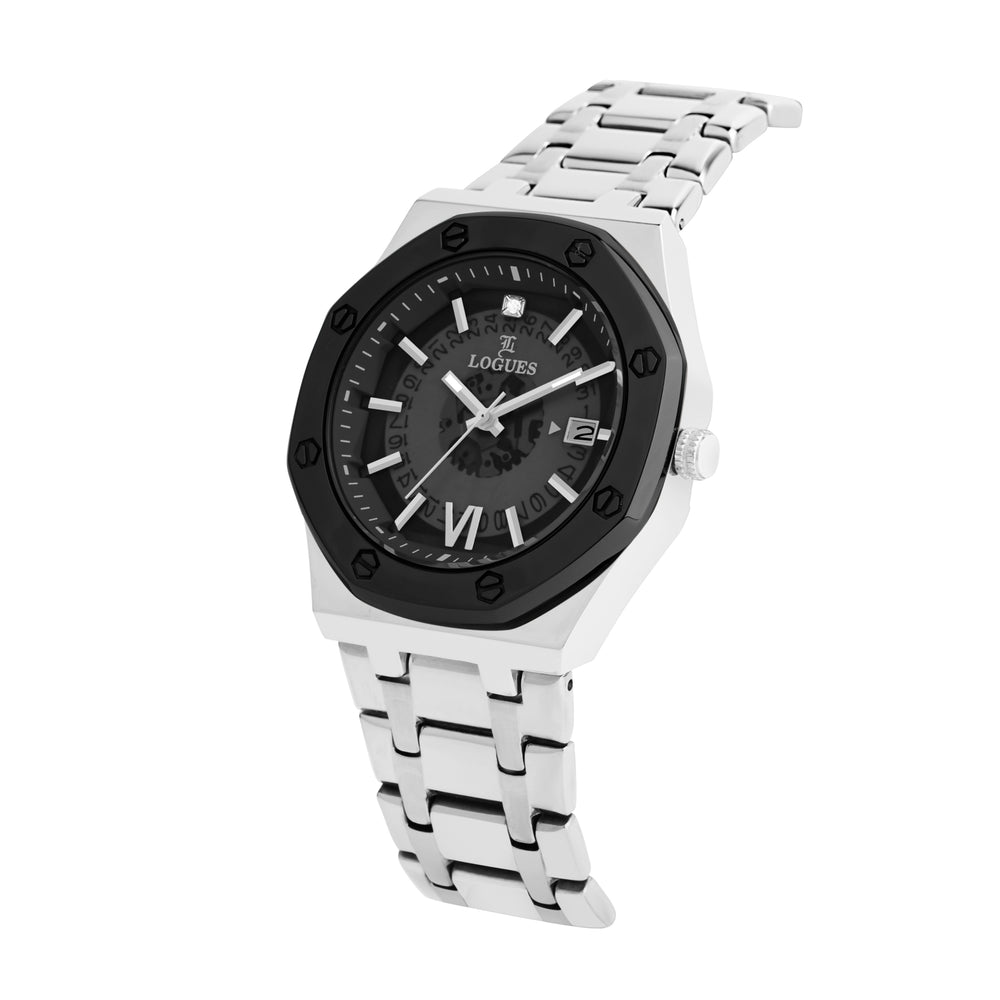 Logues Analog Date Watch for Men | G 4178 SNMD-03