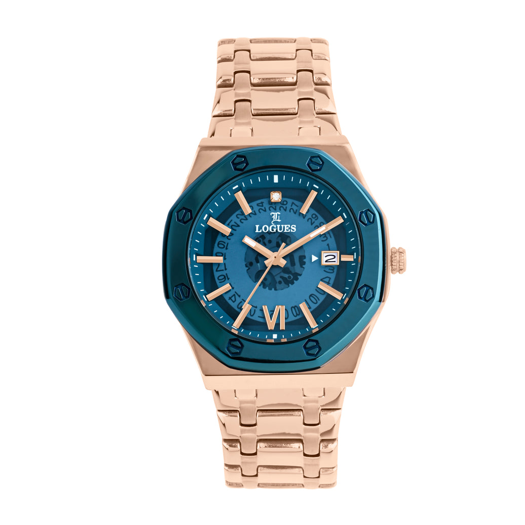 Logues Analog Date Watch for Men | G 4178 WVMD-04