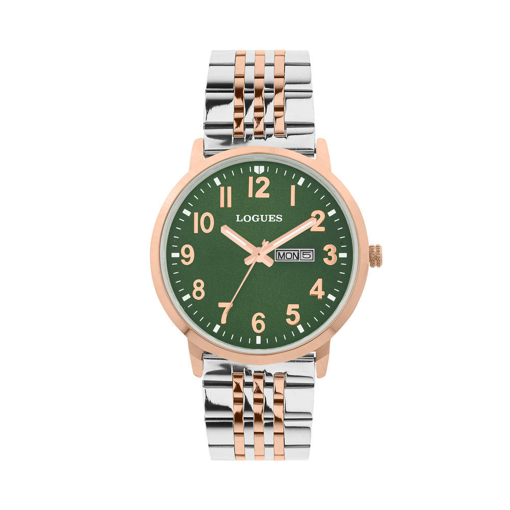 Logues Analog Date Watch for Men | G 4191 BWMD-10
