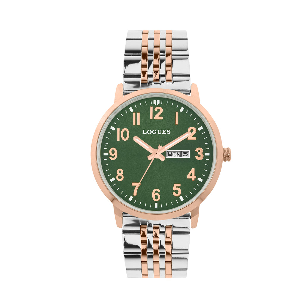 Logues Analog Date Watch for Men | G 4191 BWMD-10