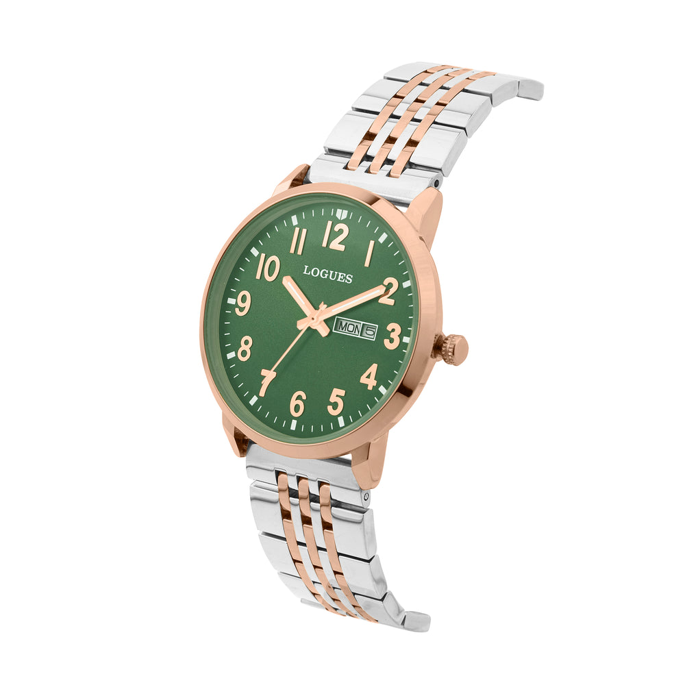 Logues Analog Date Watch for Men | G 4191 BWMD-10