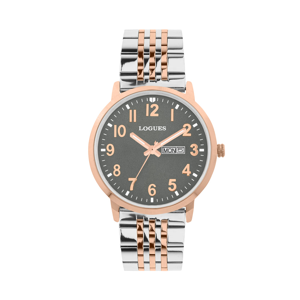 Logues Analog Date Watch for Men | G 4191 BWMD-27