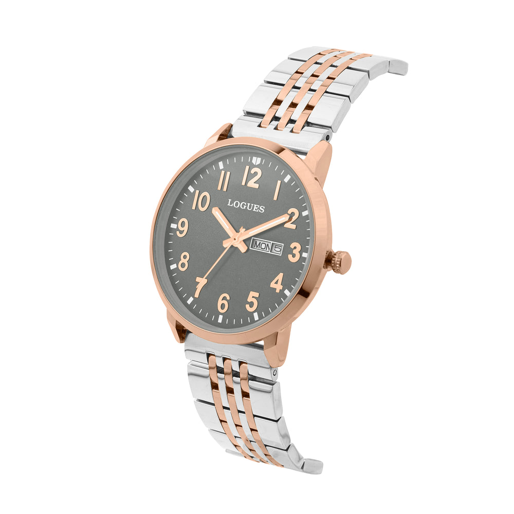 Logues Analog Date Watch for Men | G 4191 BWMD-27
