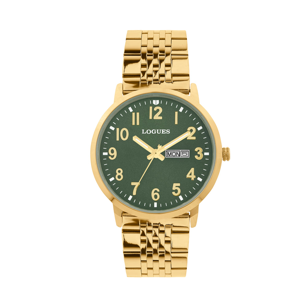Logues Analog Date Watch for Men | G 4191 YMD-10