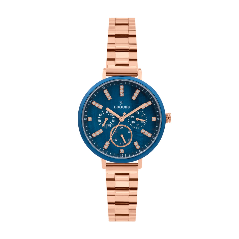 Logues Multifunction Watch for Women | L 1720 WNM-12