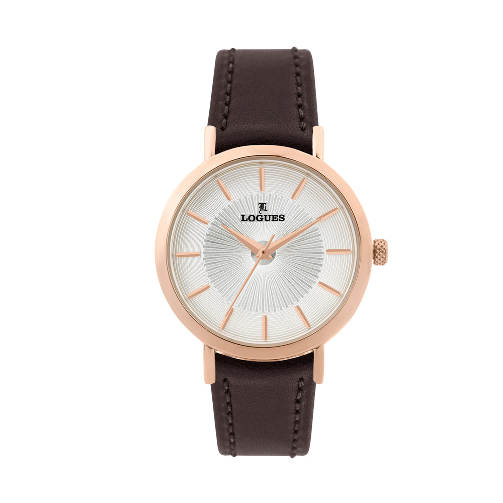 Logues Analog Watch for Women | L 5112 WL-02