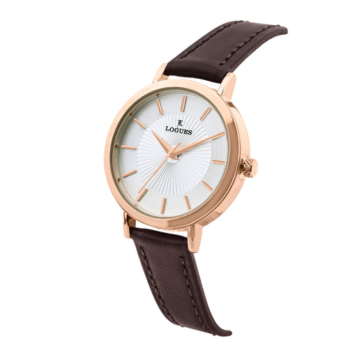 Logues Analog Watch for Women | L 5112 WL-02