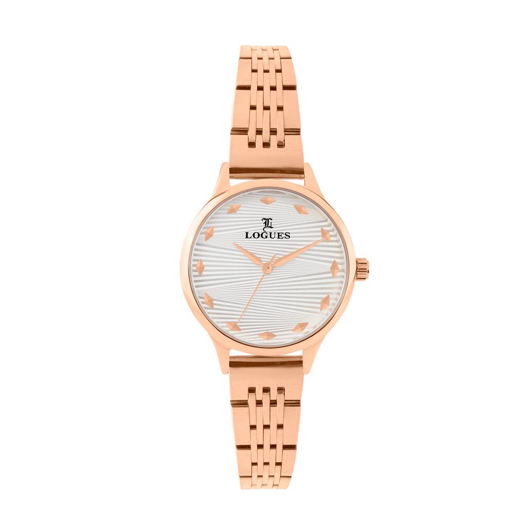 Logues Analog Watch for Women | L 6186 WM-02