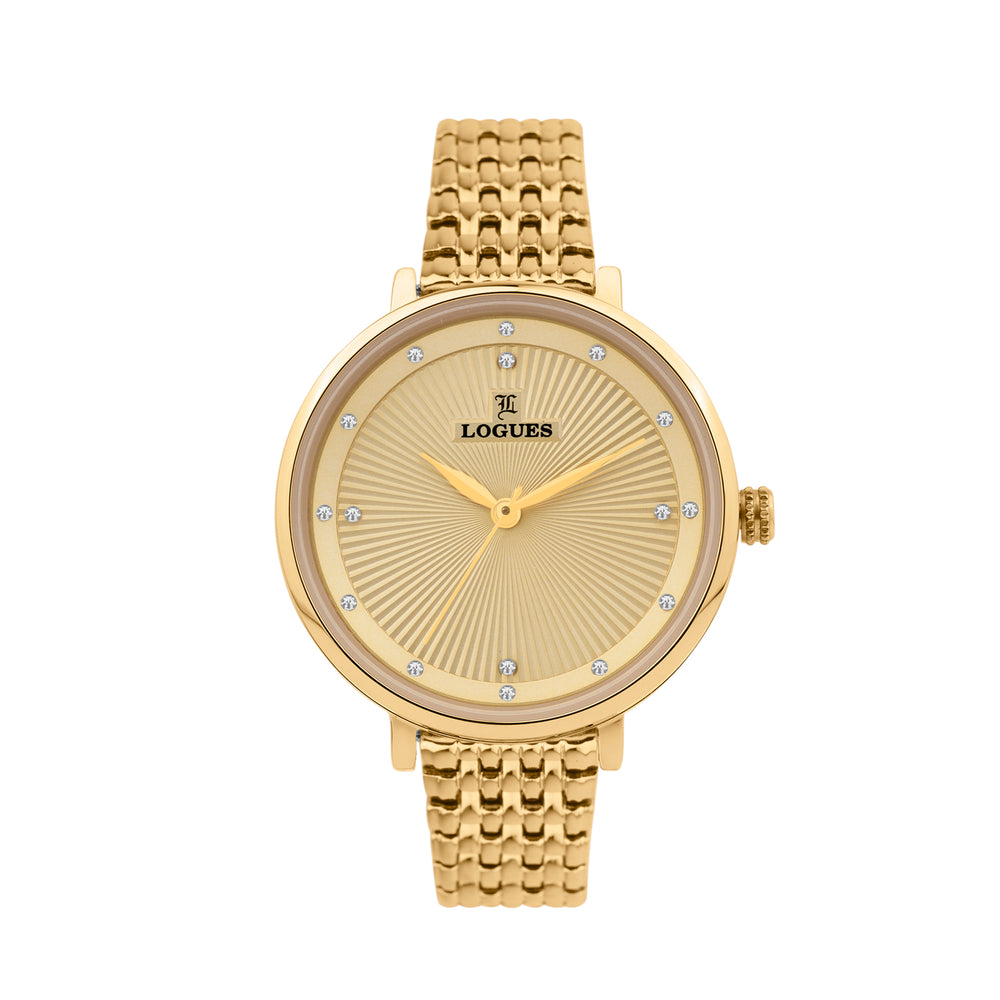 Logues Analog Watch for Women | L 6199 YM-13