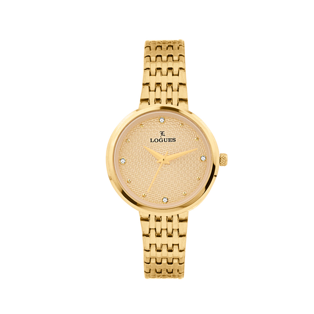 Logues Analog Watch for Women | L 6205 YM-13