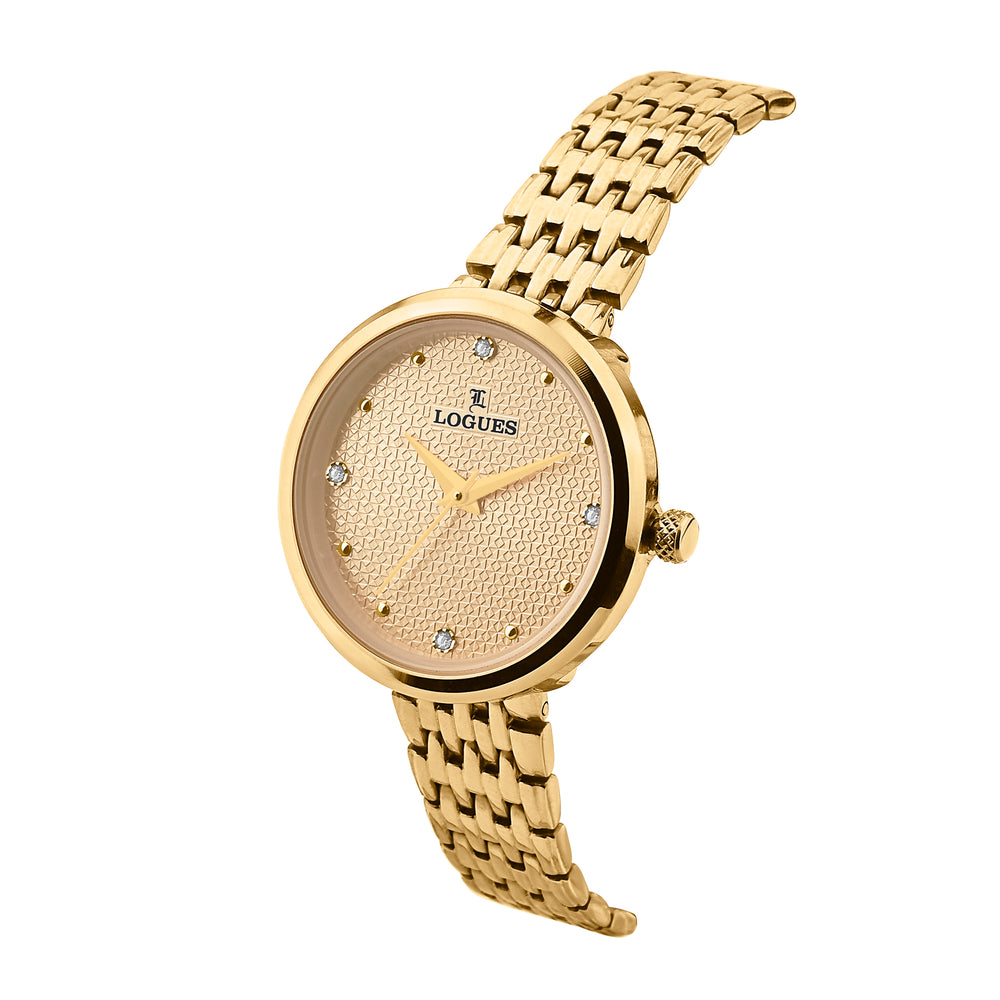Logues Analog Watch for Women | L 6205 YM-13