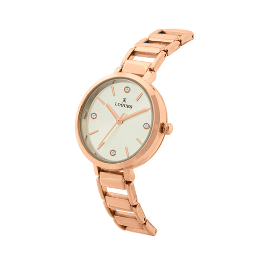 Logues Analog Watch for Women | L 6207 WM-02