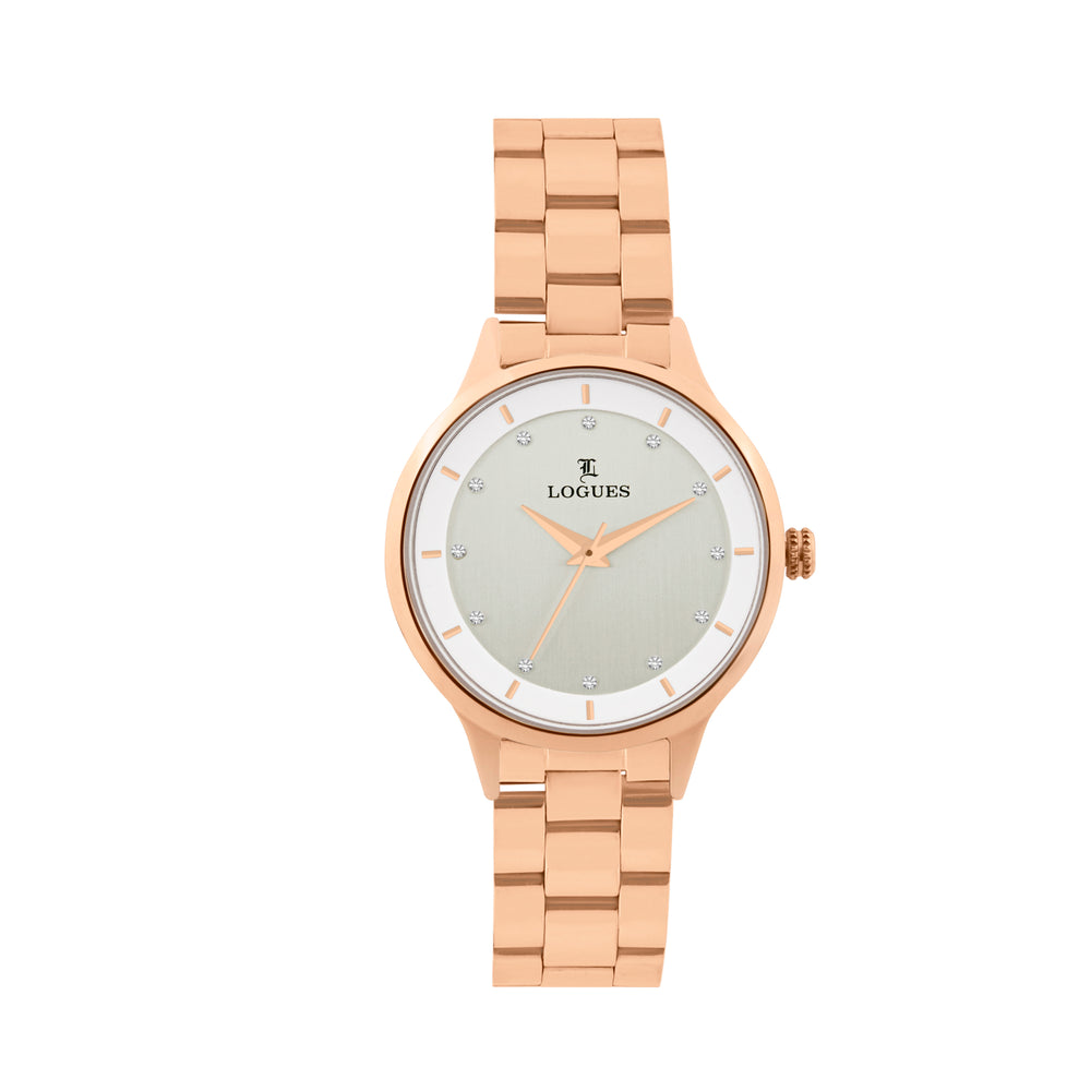 Logues Analog Watch for Women | L 6213 WM-02