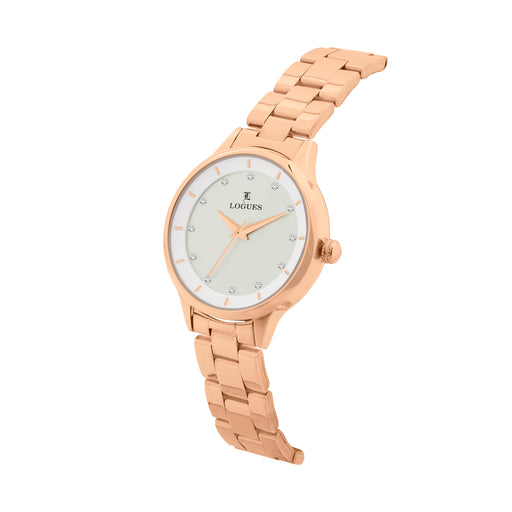 Logues Analog Watch for Women | L 6213 WM-02