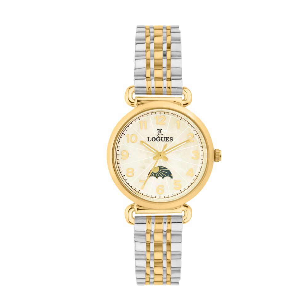 Logues Analog Date Watch for Women | L 6217 BM-02