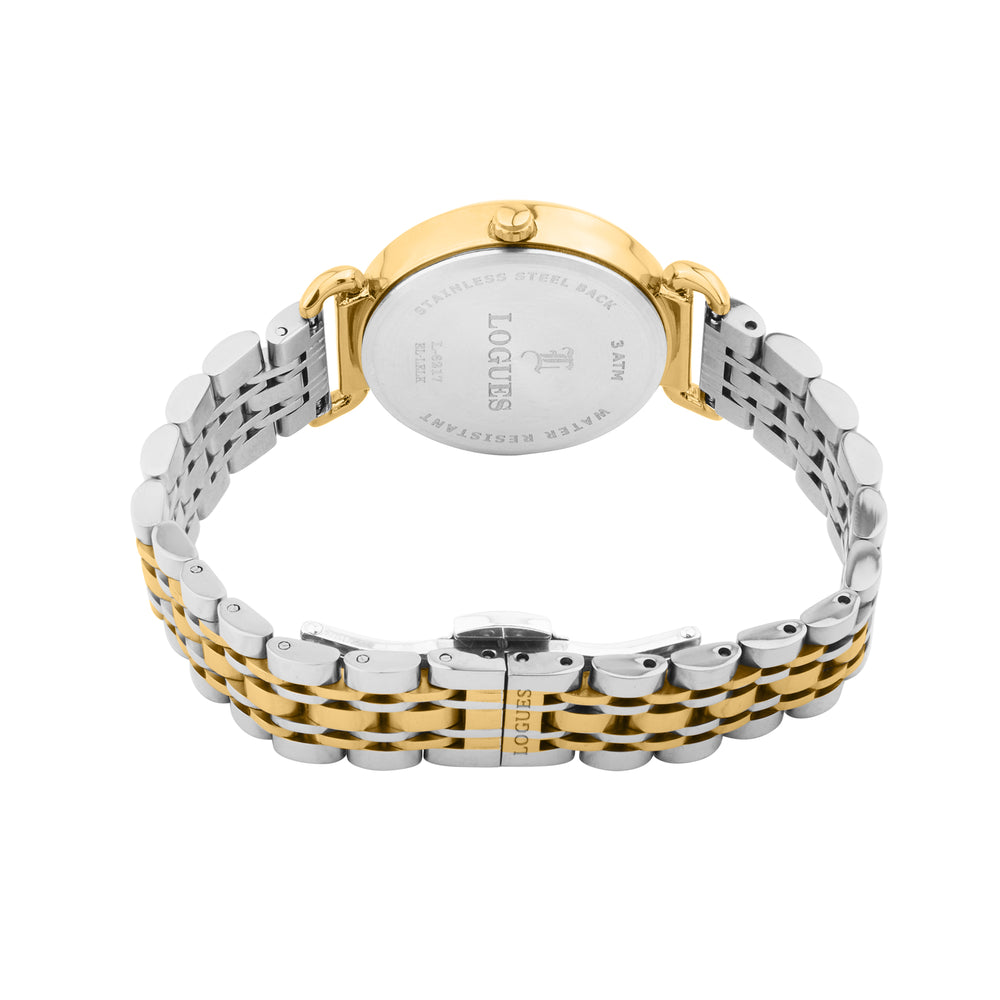 Logues Analog Date Watch for Women | L 6217 BM-02