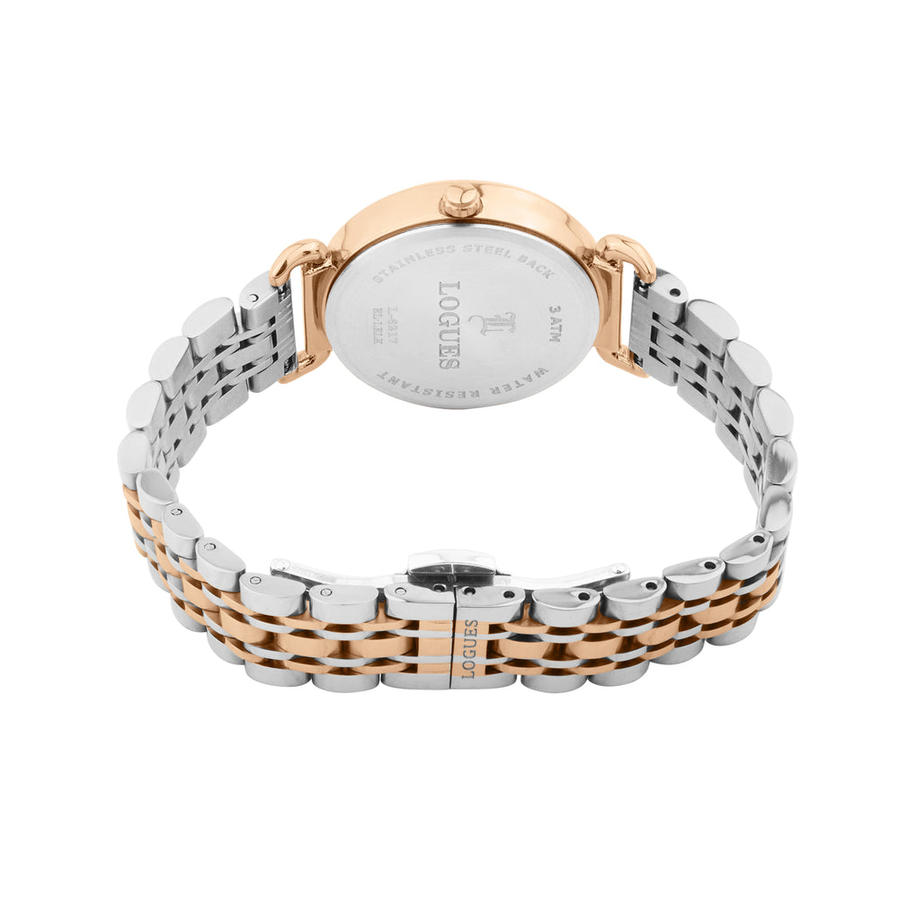 Logues Analog Date Watch for Women | L 6217 BWM-02