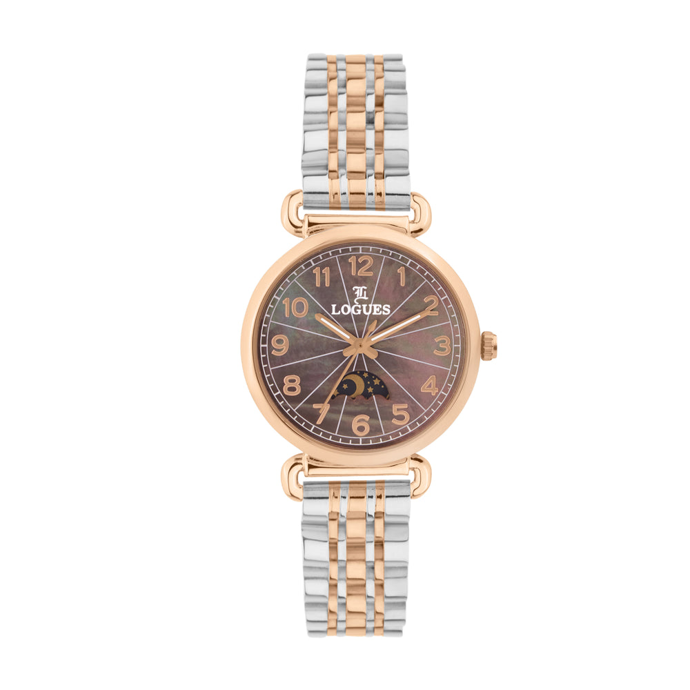 Logues Analog Date Watch for Women | L 6217 BWM-05