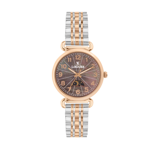 Logues Analog Date Watch for Women | L 6217 BWM-05